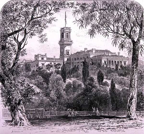 Regeringshuis, Melbourne, Australië, uit 