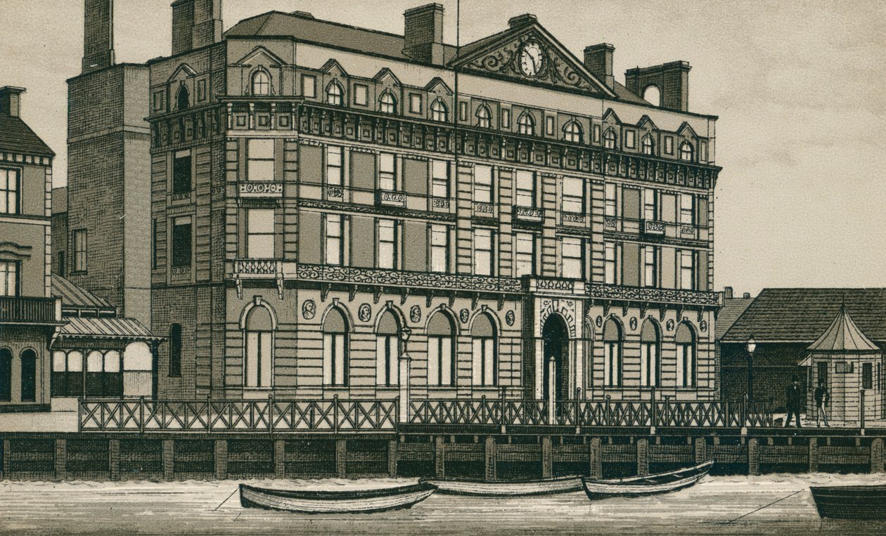 Great Eastern Hotel, Harwich (litho) door English School