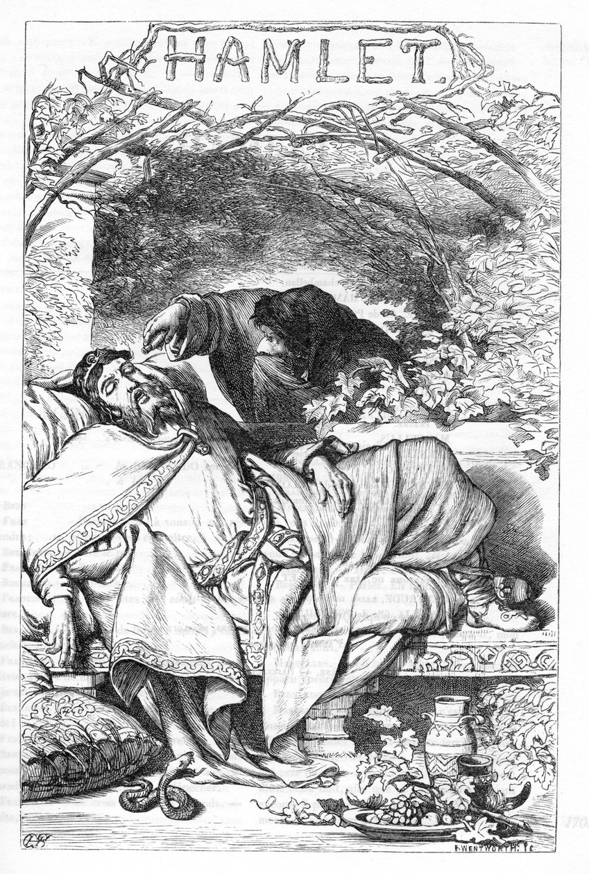 Hamlet - Illustratie in 