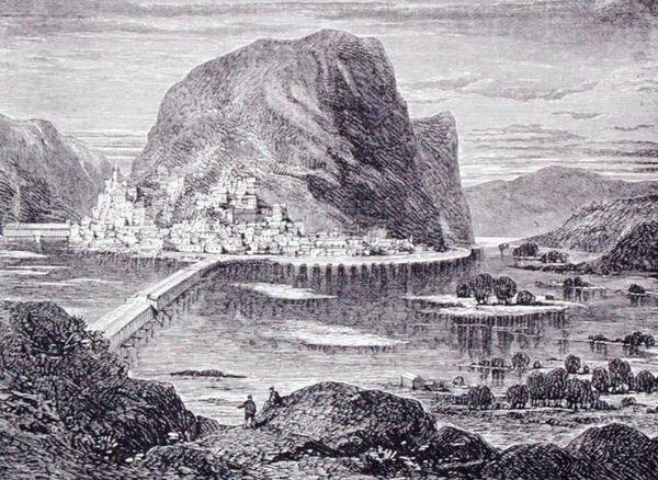 Harpers Ferry, West Virginia, VS, uit 
