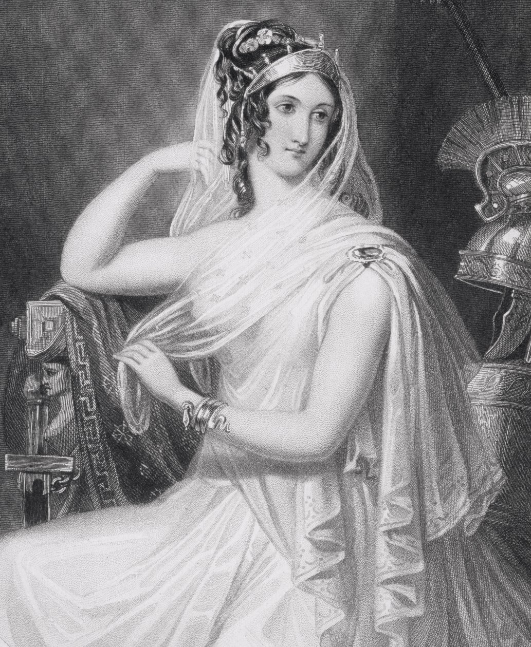Helena van Troje, ca. 1845 door English School