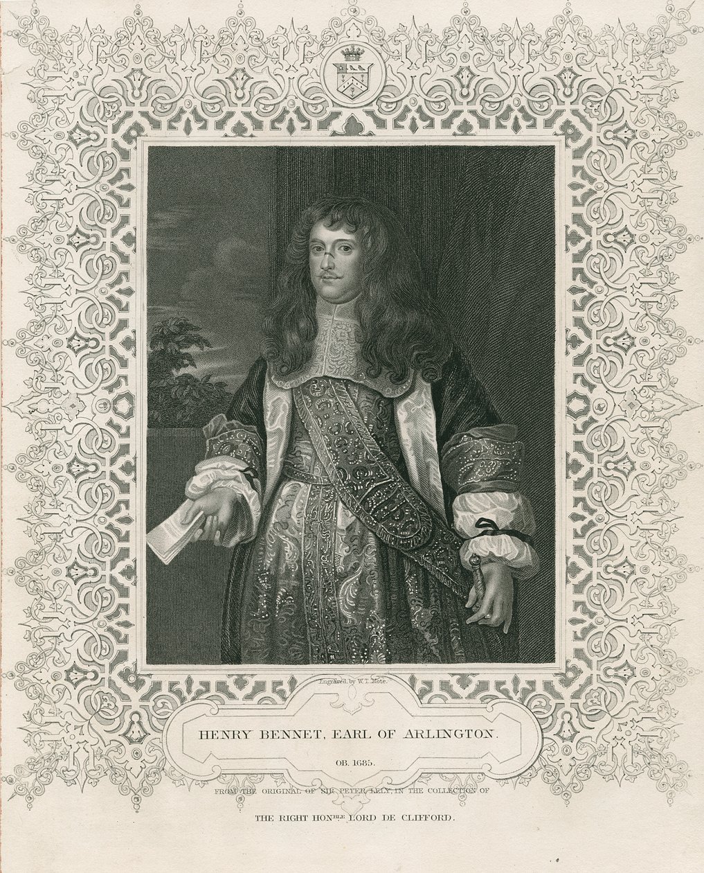 Henry Bennet, 1e Graaf van Arlington, uit 