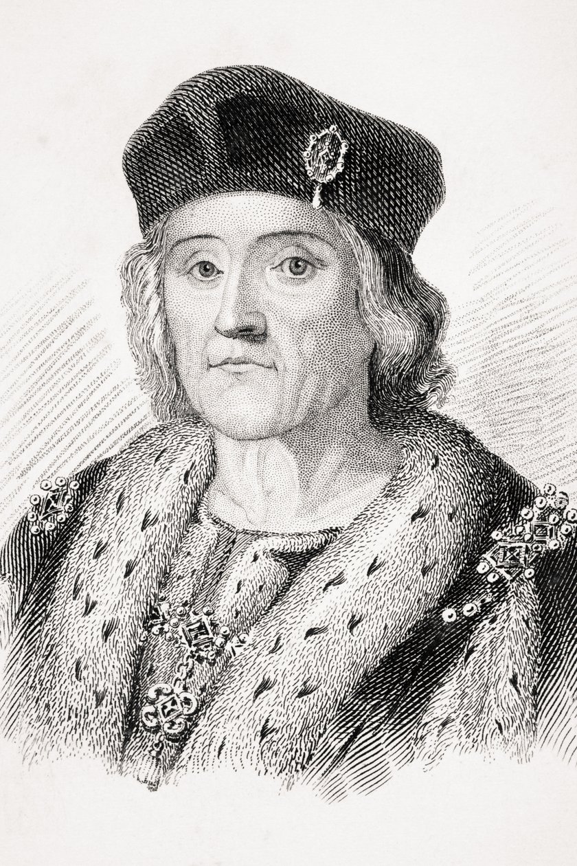 Hendrik VII van Engeland, illustratie uit 