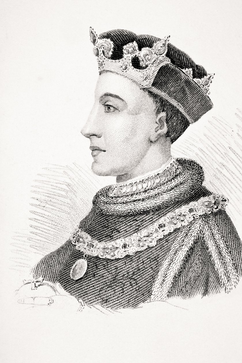 Hendrik V van Engeland, illustratie uit 