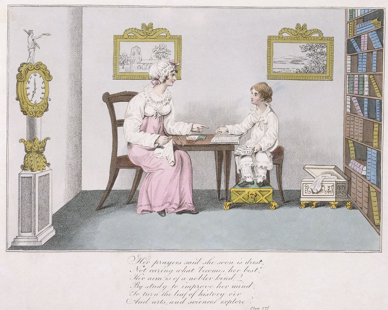 Haar Gebeden, 1817 door English School