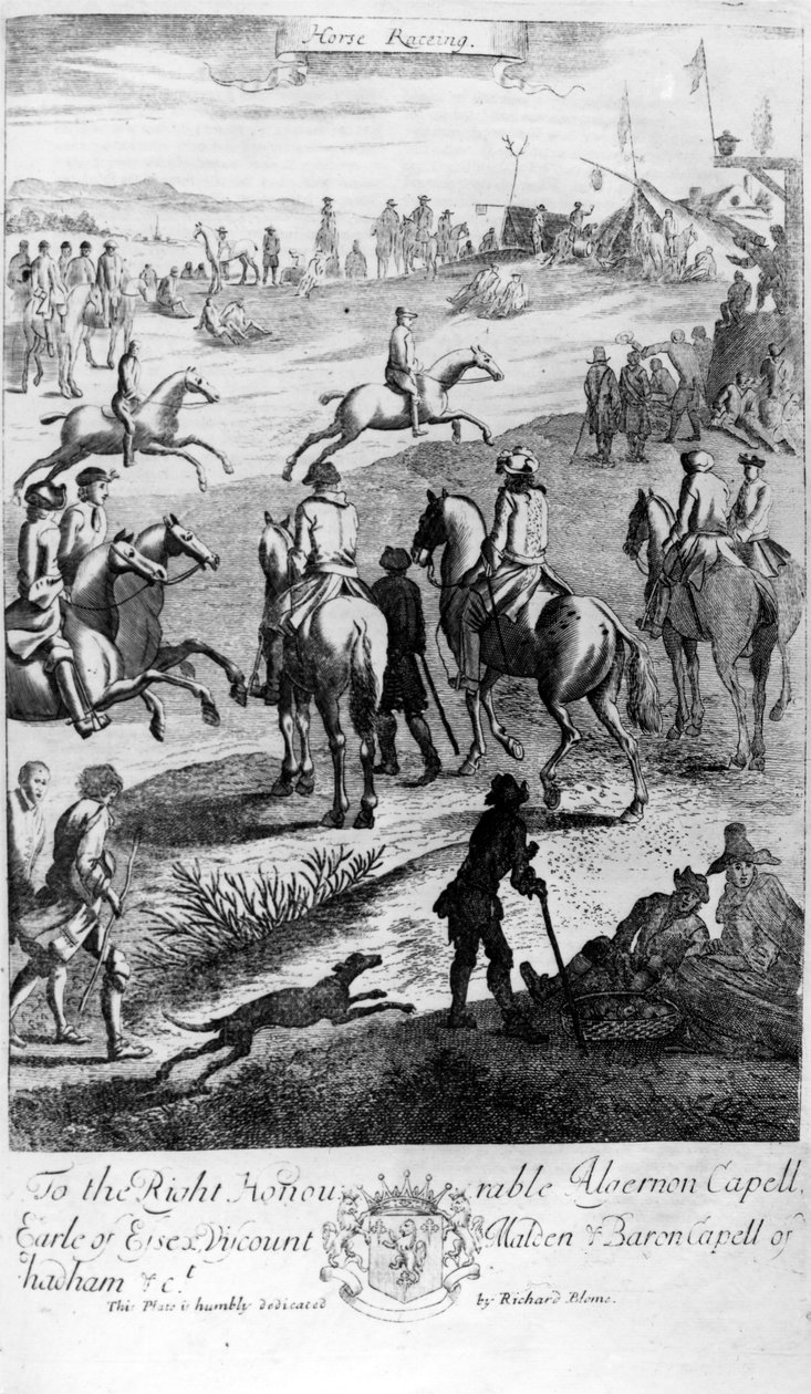 Paardenrennen, uit 