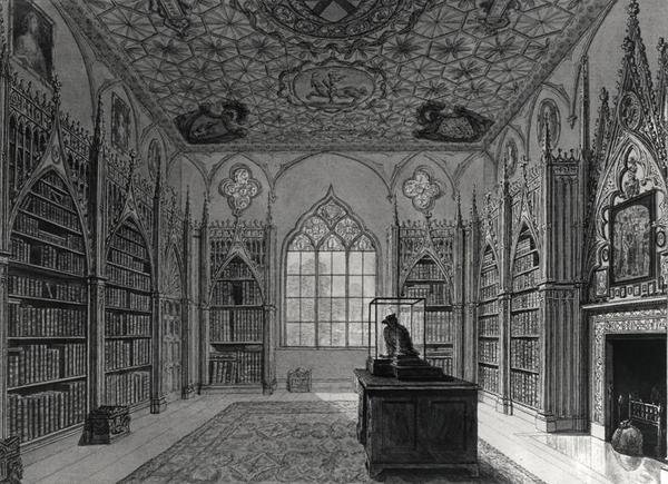 Interieur van Strawberry Hill door English School