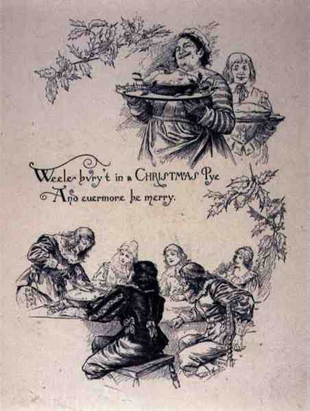 Jacobeaanse kerstscène door English School