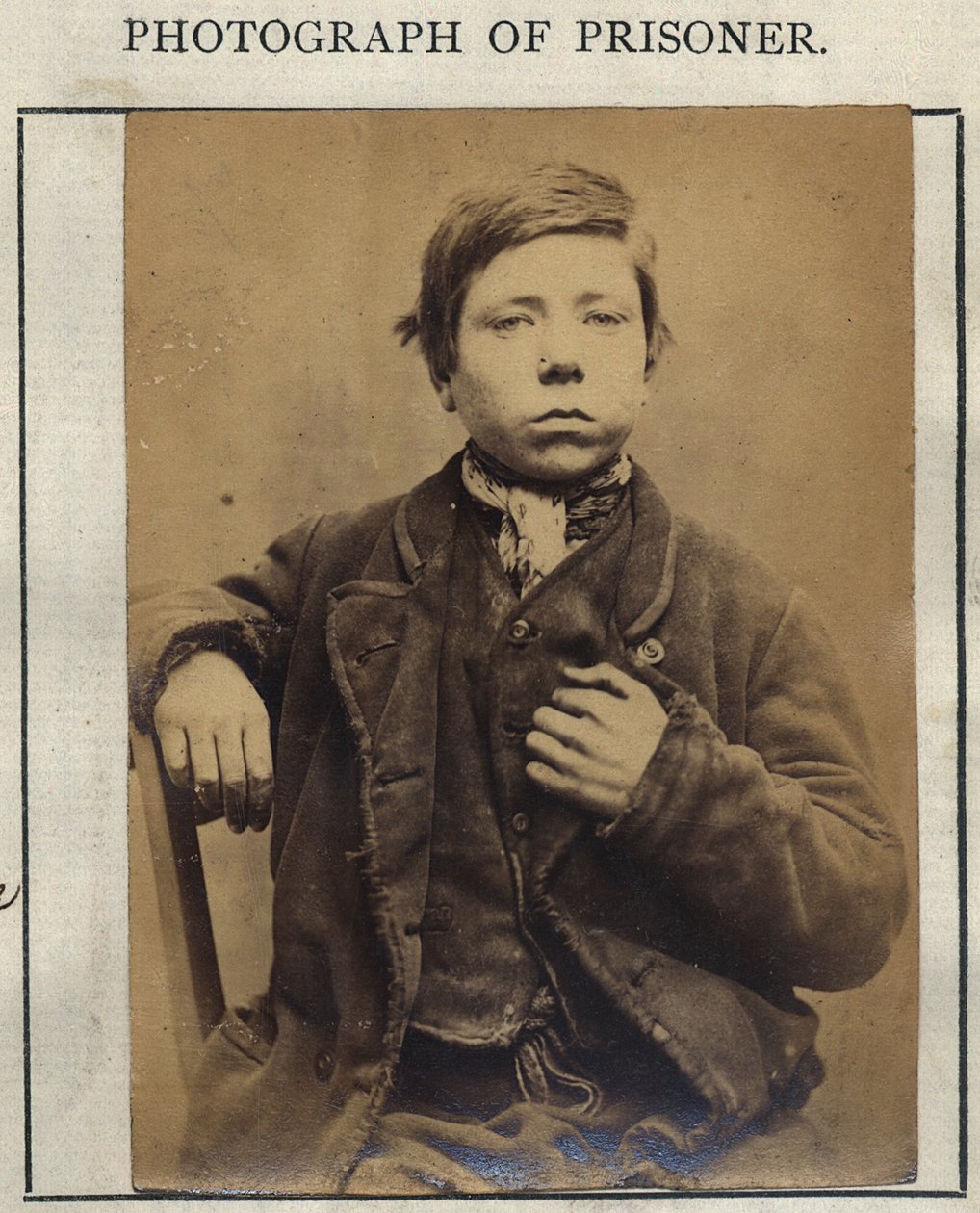 James Donnelley, ca. 1870 (sepia foto) door English School