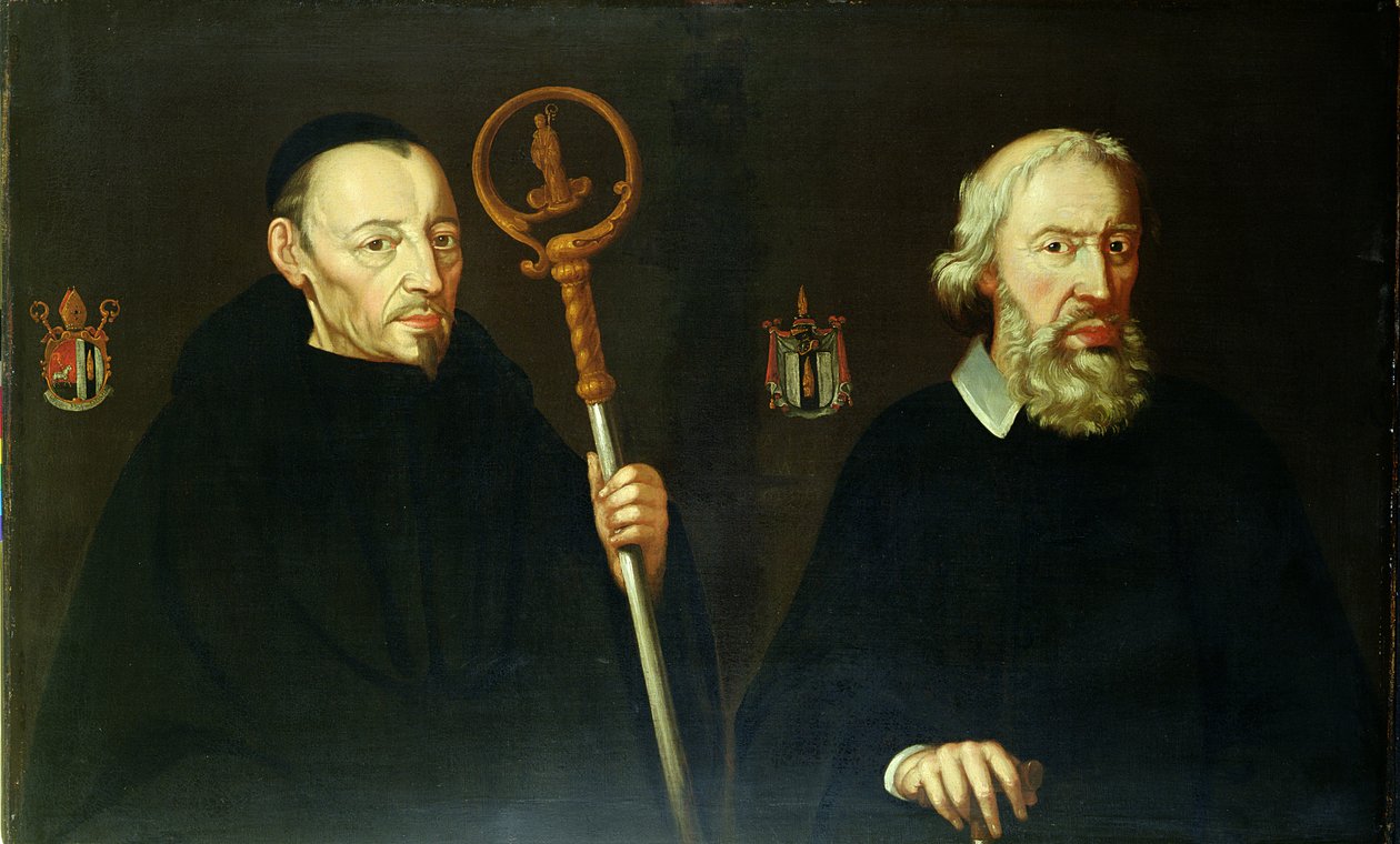 John Placid (1599-1681) en zijn broer Sir Thomas Gascoigne, 2e Baronet (ca. 1593-1686) door English School