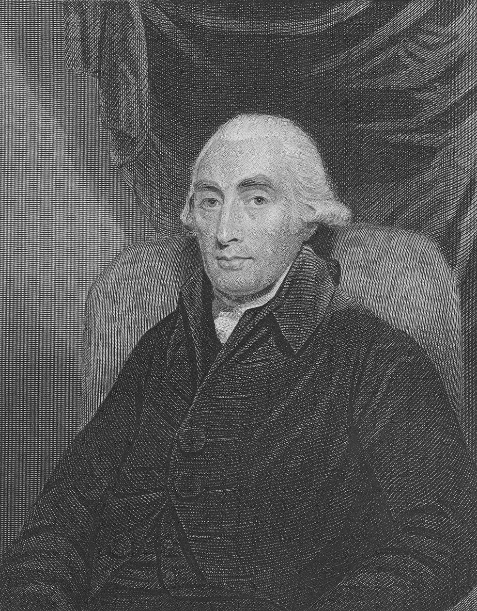 Joseph Black (1728-99) uit Gallery of Portraits, gepubliceerd in 1833 door English School