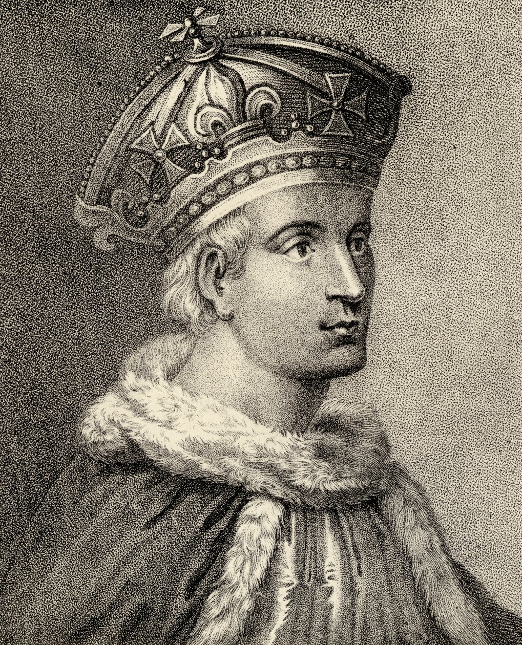 Koning Hendrik VI van Engeland, illustratie uit 