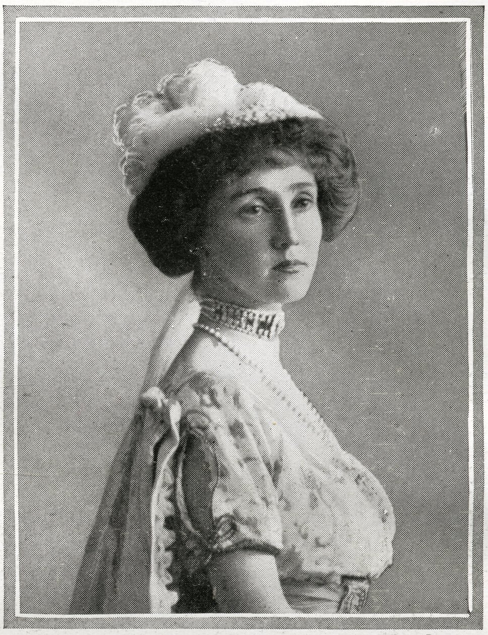 Lady Rothes, detail van Passagiers op de RMS Titanic, uit 