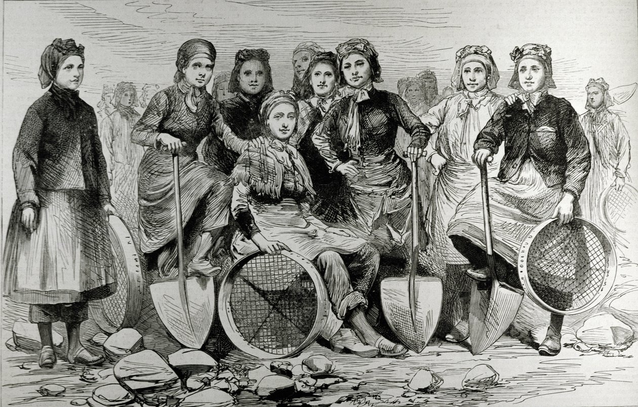 Lancashire Pit-Brow Vrouwen, uit 