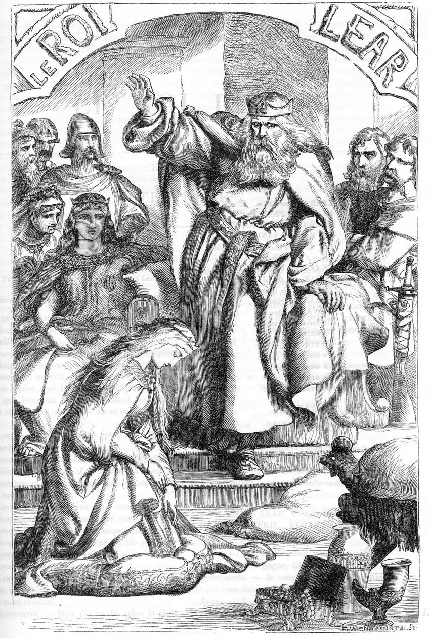 Le Roi Lear - Illustratie in 