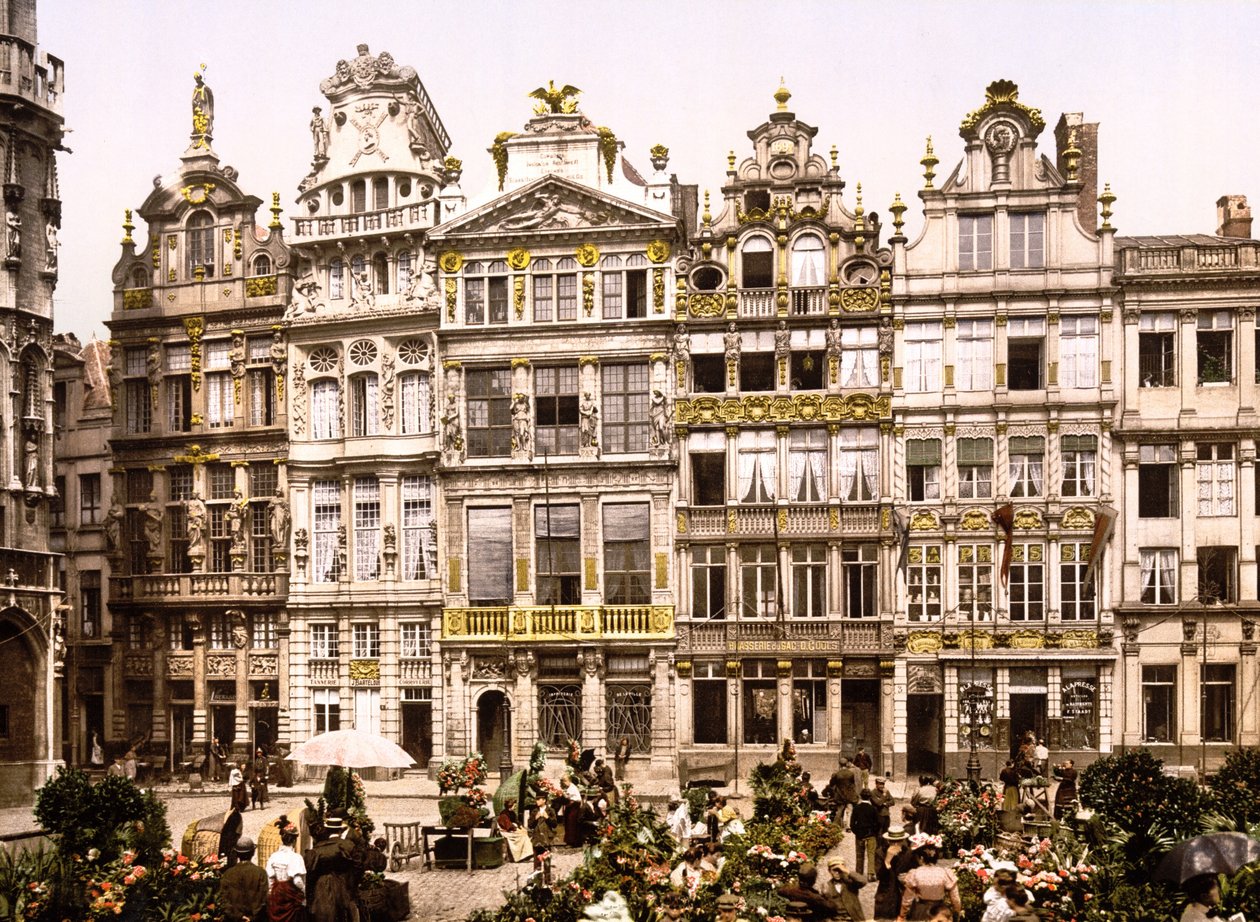 Les Vielles Maisons de la Grande Place, Brussel door English School