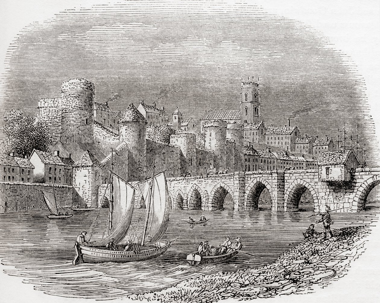 Limerick, County Limerick, Ierland, met King John