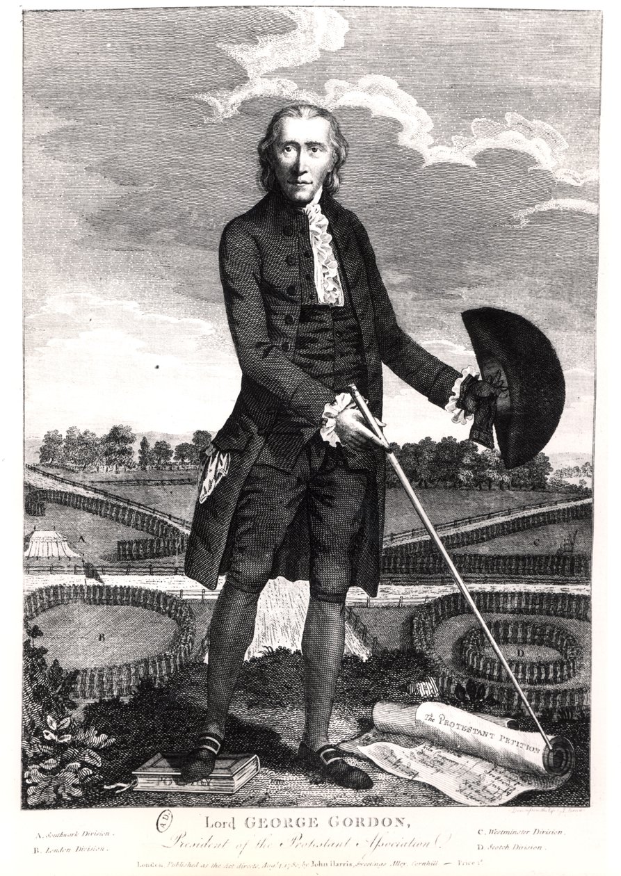 Lord George Gordon (1752-93) 1780 door English School