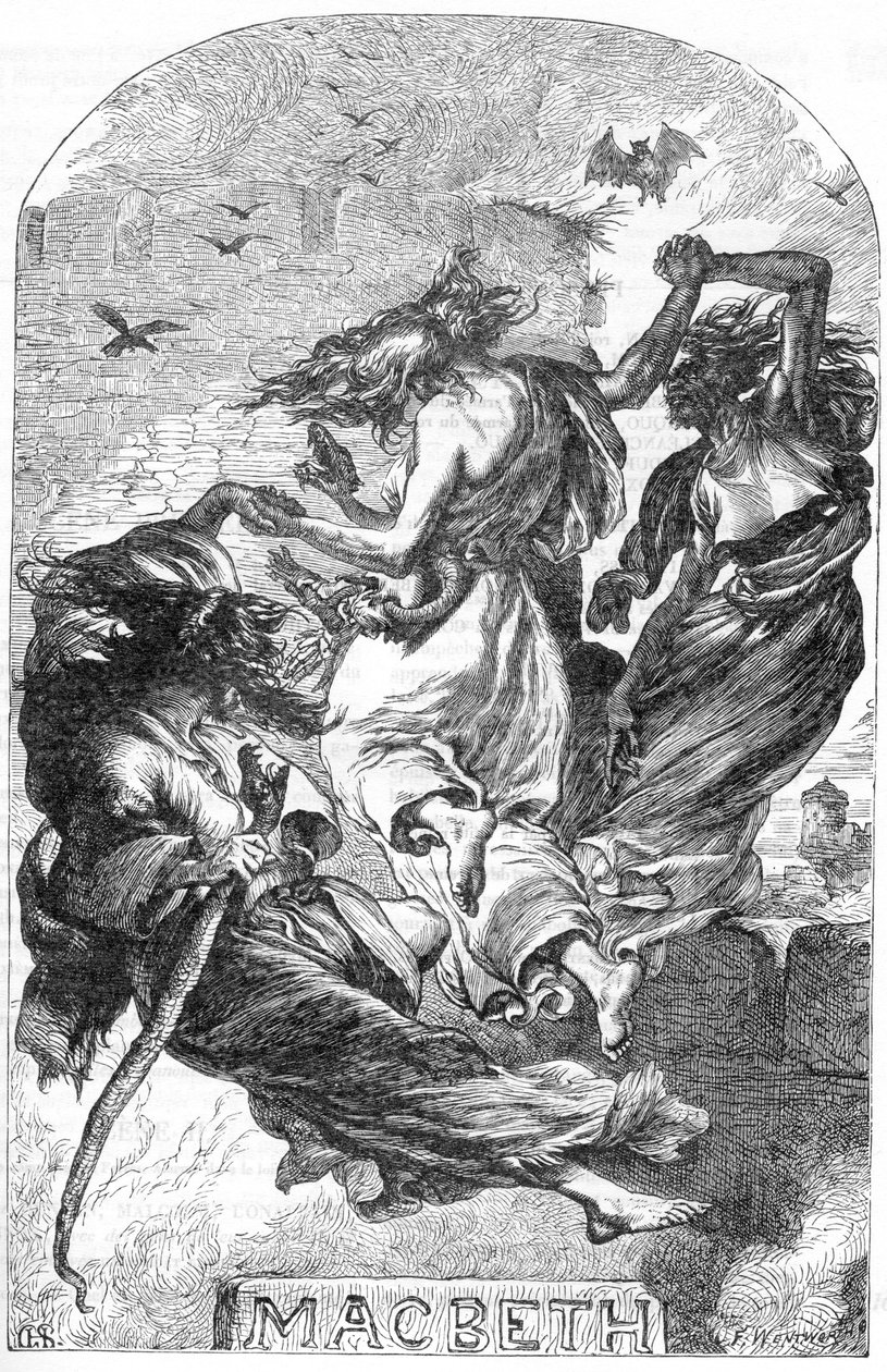 Macbeth - Illustratie in 