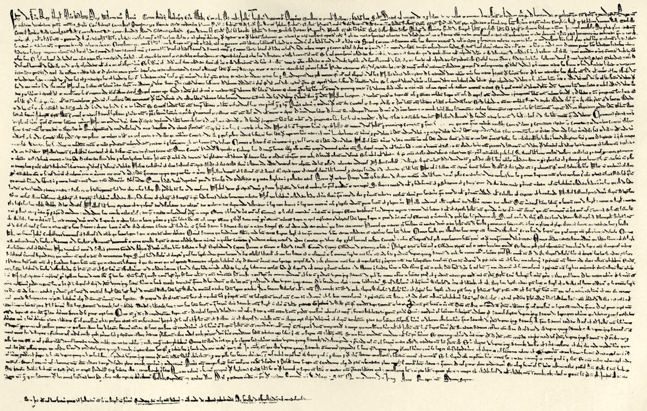 Magna Carta door English School
