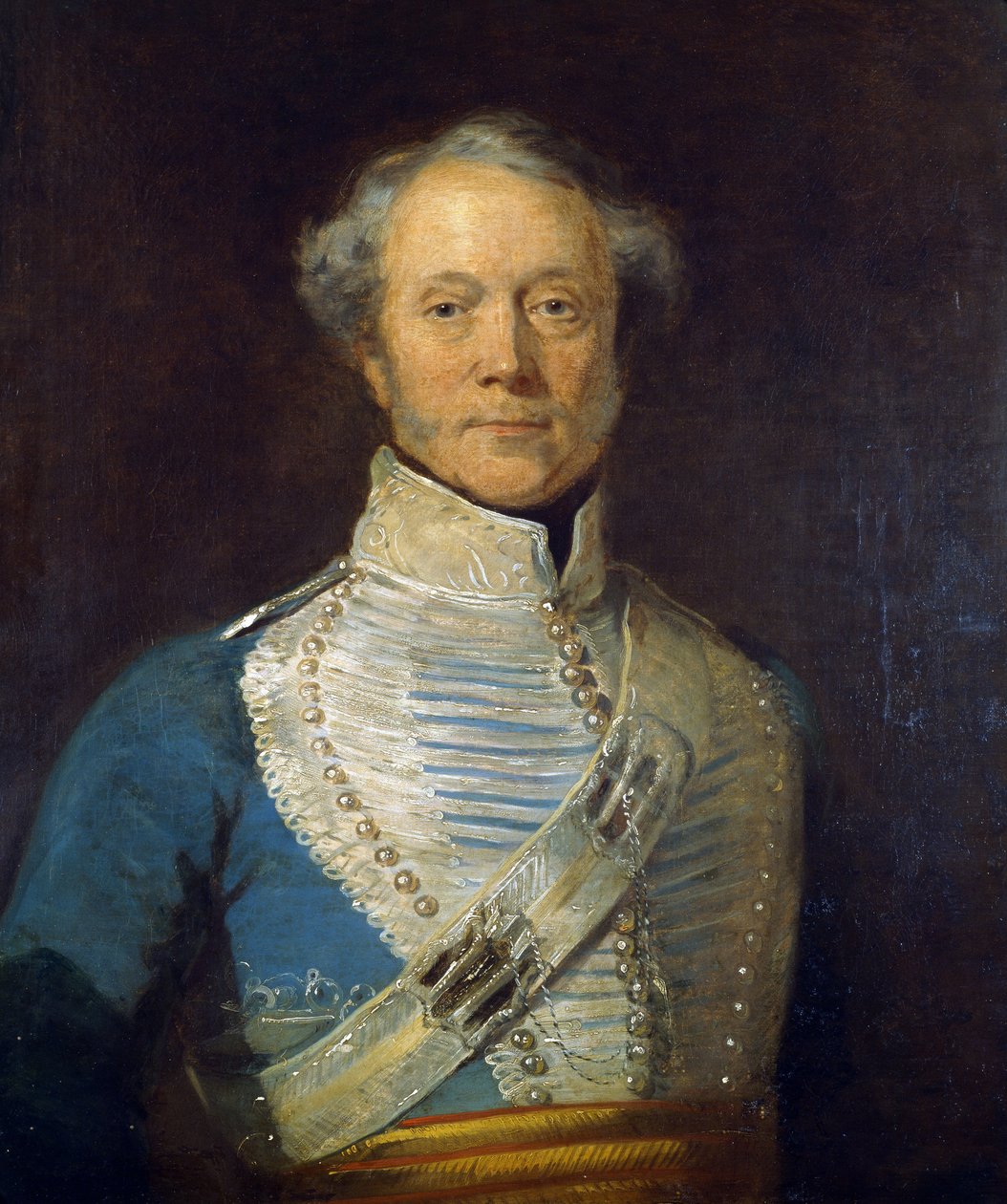 Majoor Duncan Montgomerie (1789-1878) ca.1840 door English School