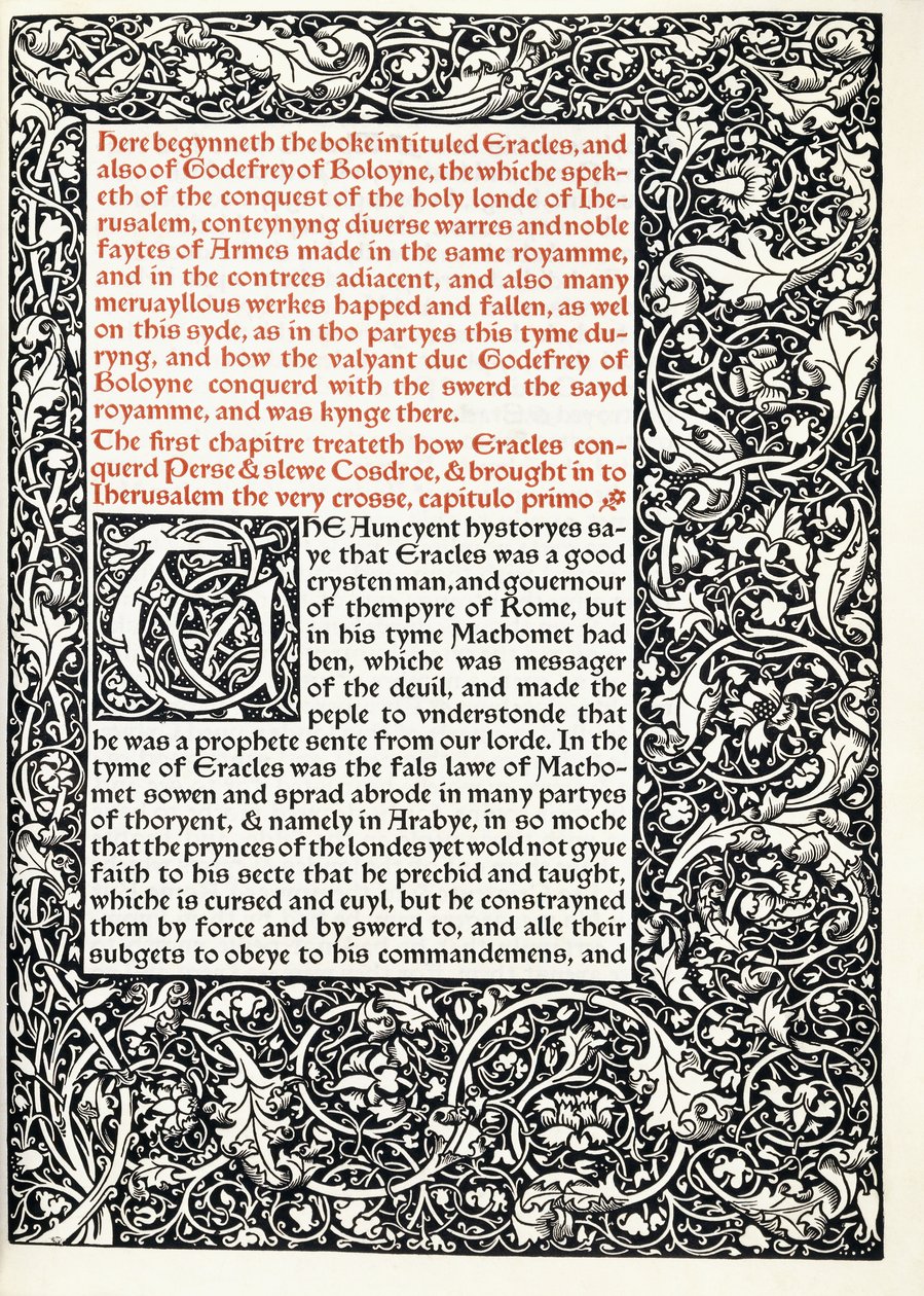 Manuscript met gehistorieerde initiaal 
