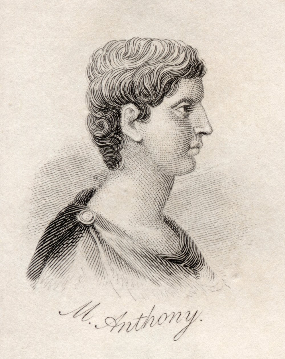 Marcus Antonius, uit 