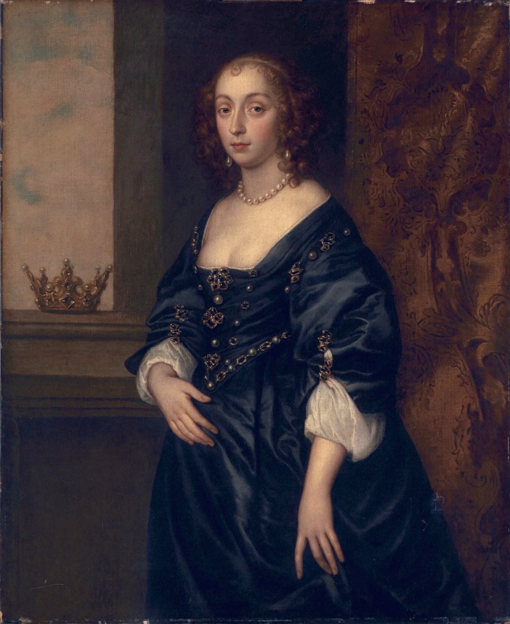Mary Stewart, Hertogin van Lennox en Richmond, eind 17e eeuw door English School