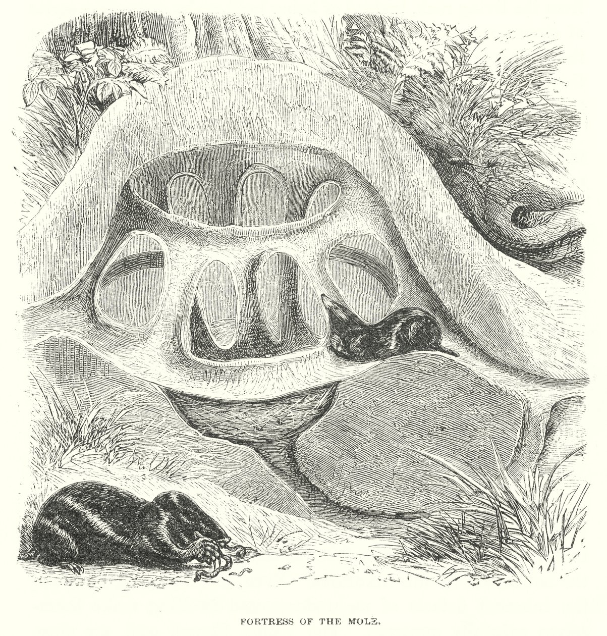 Mole Hill (gravure) door English School