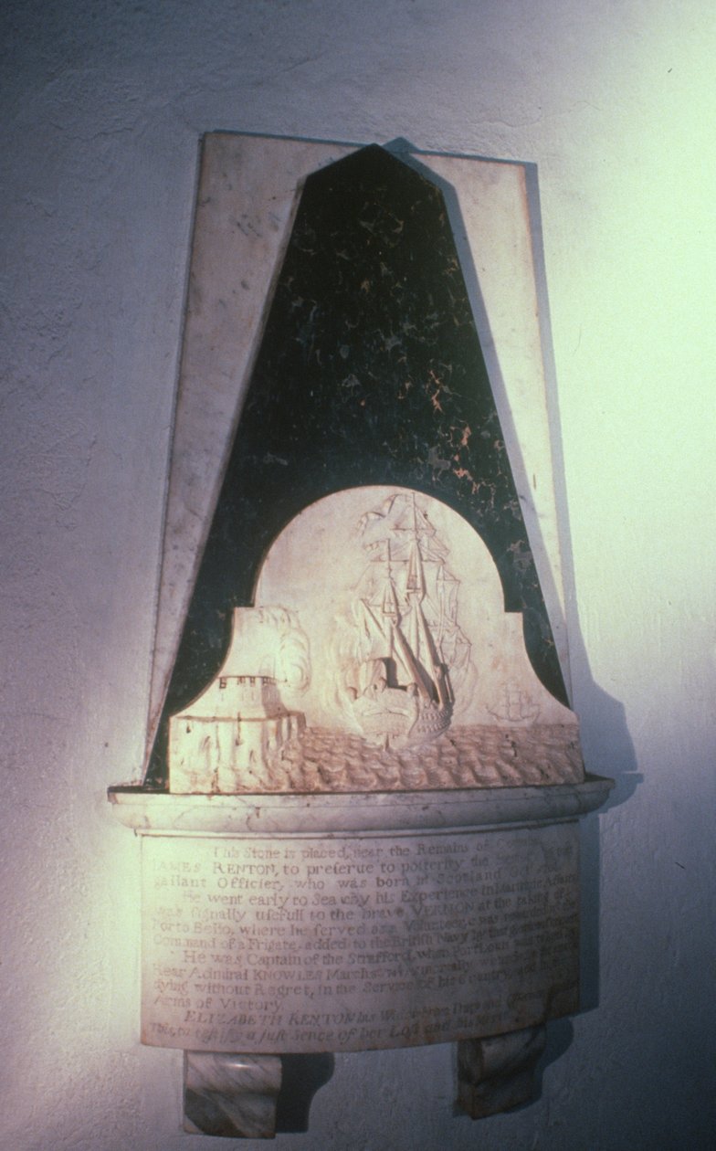 Monument voor James Renton door English School