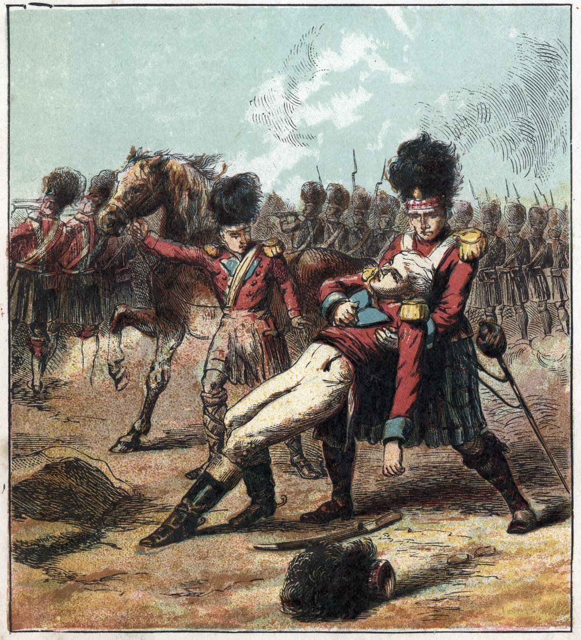 Napoleontische Oorlog: Campagne (Expeditie) van Egypte (1798-1801): de troepen van generaal Ralph Abercrombie (Abercromby) (1734-1801) versloegen die van de Franse generaal Menou (1750-1810) bij Canope maar hij stierf daar op 21/03/1801. 