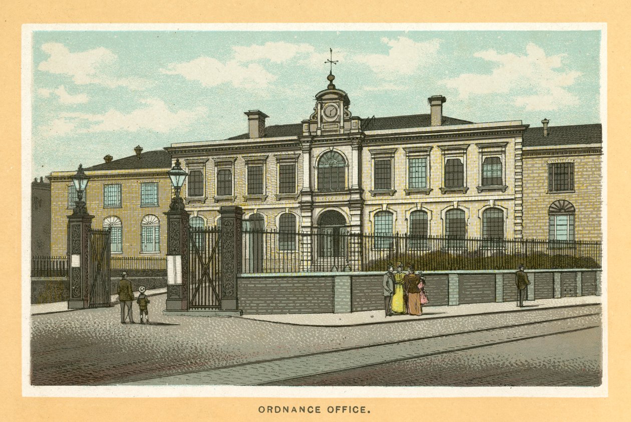 Ordnance Office (kleurenlitho) door English School