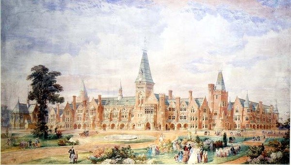 Perspectiefontwerp voor een school of college door English School