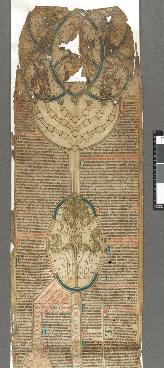 Peter van Poitiers, Compendium historiae in genealogia Christi (Perkament) door English School