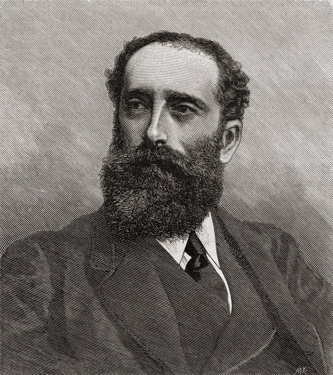 Philip Hermogenes Calderon, uit The Magazine of Art, gepubliceerd 1878 door English School