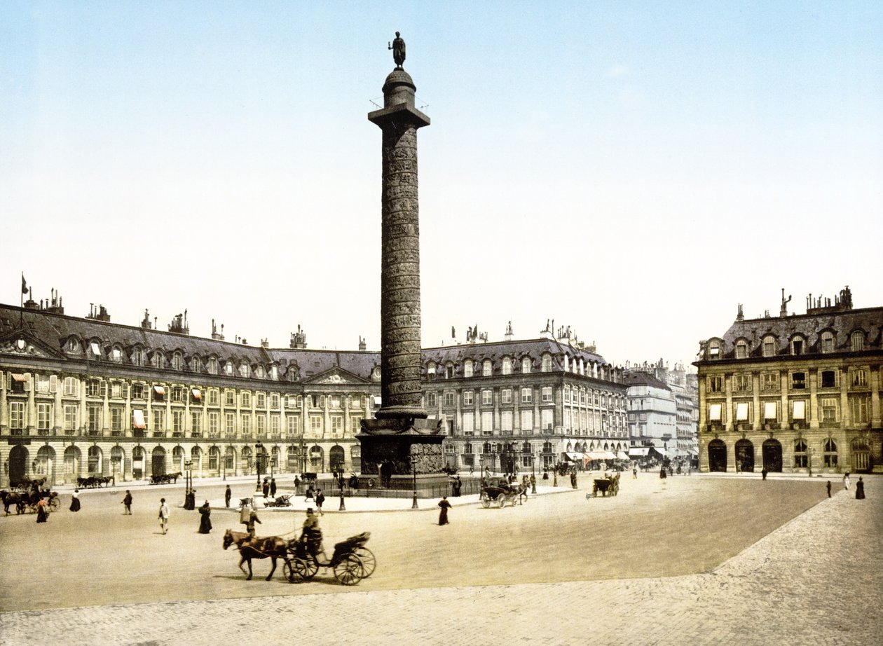 Place de la Colonne Vendome, Parijs door English School