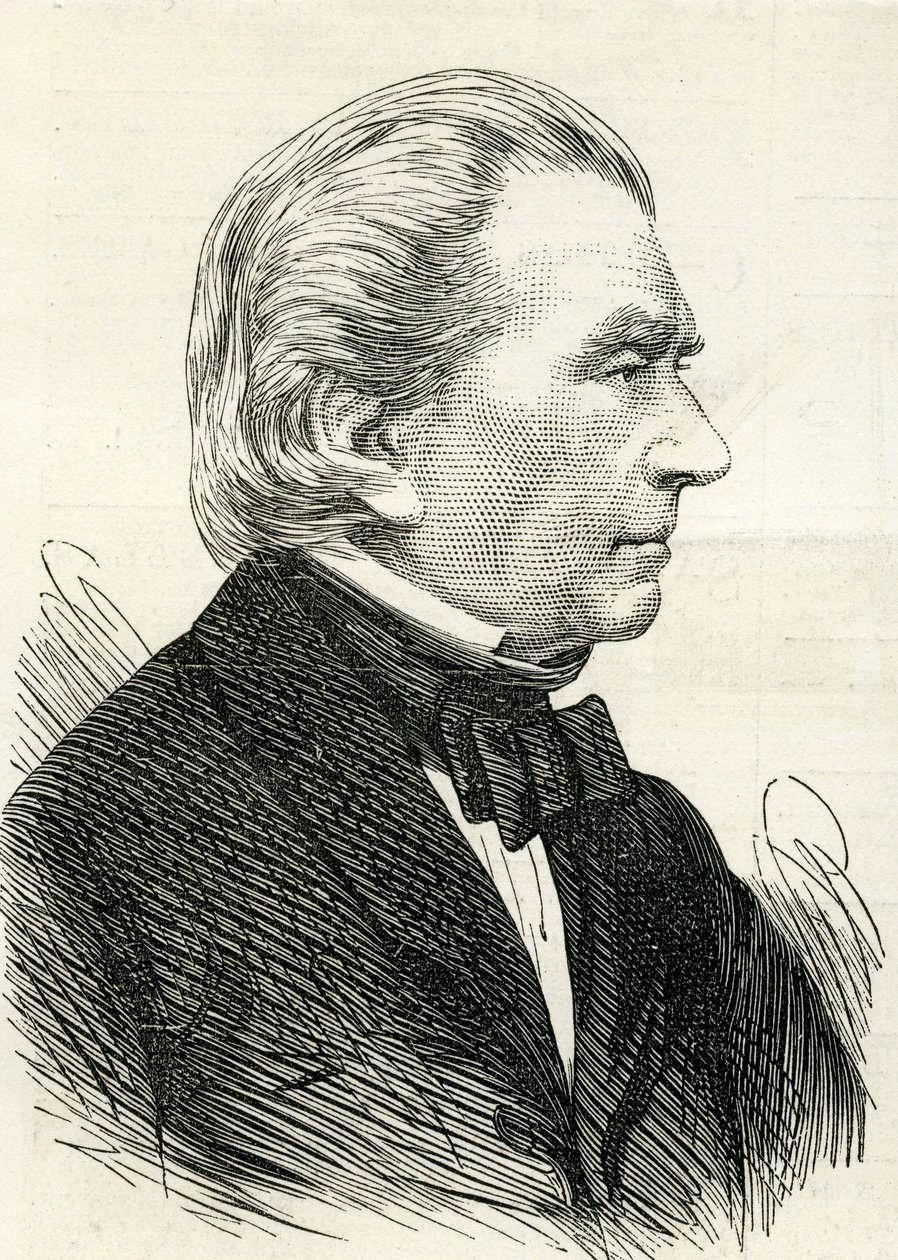 Portret van Charles Blacker Vignoles, 1875 door English School