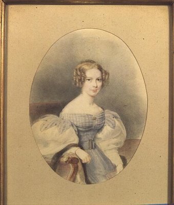 Portret van Gravin Elizabeth von Sandizell, bekend als Lili, 18 jaar oud door English School