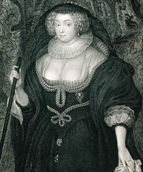 Portret van Frances Howard (ca. 1578-1639) hertogin van Richmond, uit 