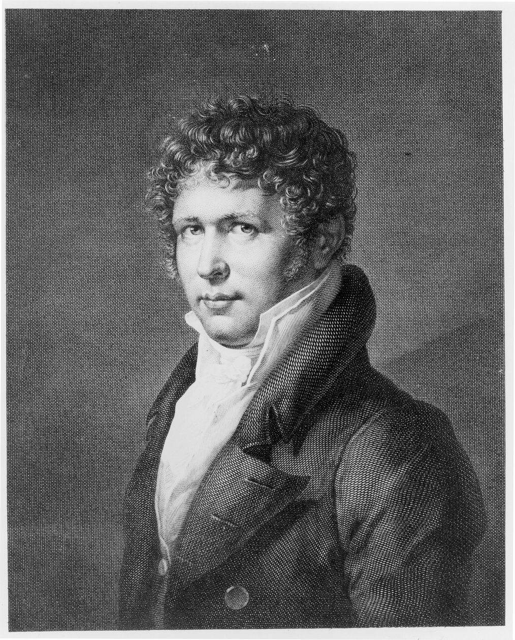 Portret van Friedrich Heinrich Alexander, Baron von Humboldt (1769-1859) door English School