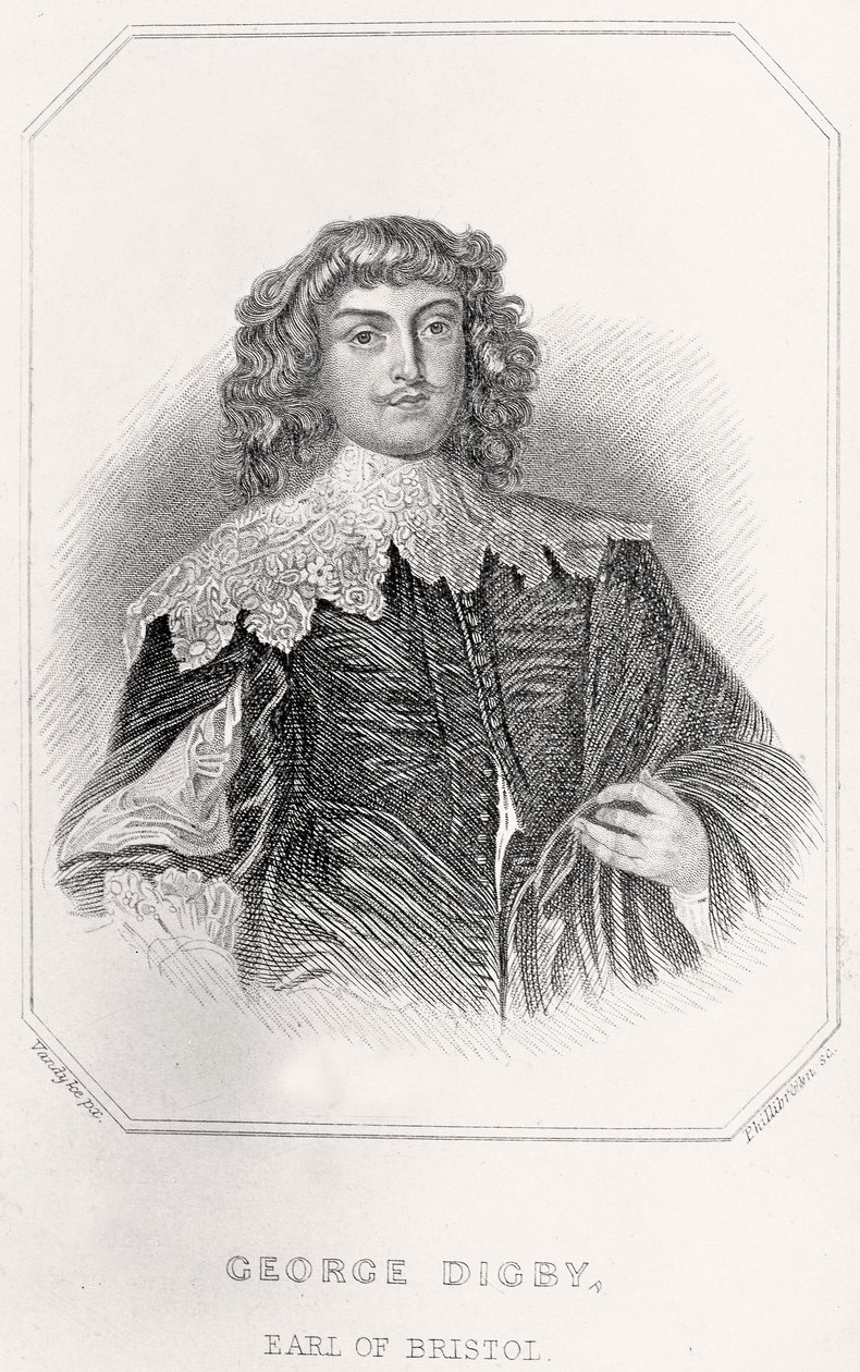 Portret van George Digby, Graaf van Bristol, 1835 door English School