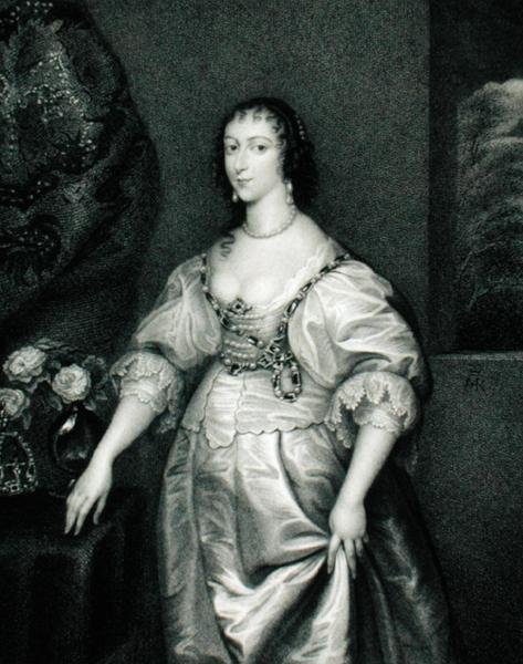 Portret van Henrietta Maria (1609-69) uit 