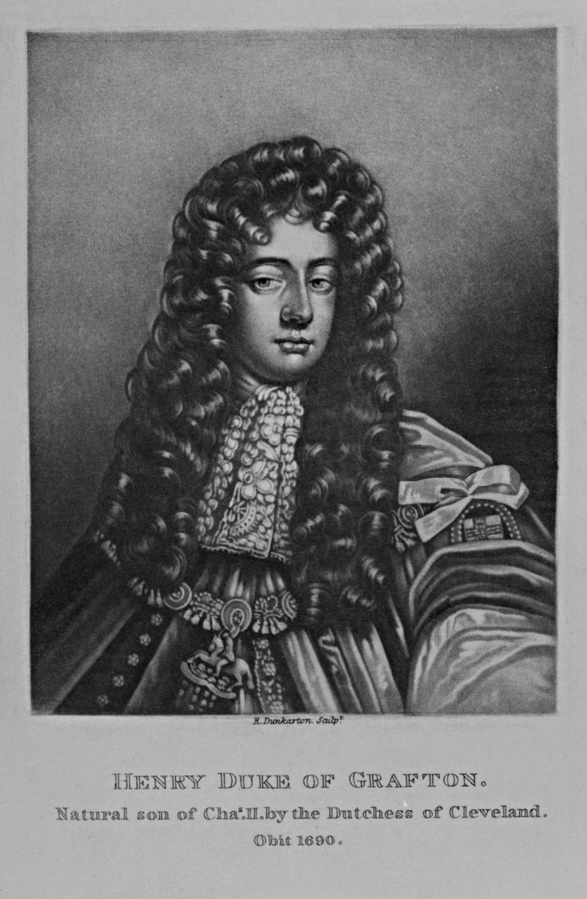 Portret van Henry Duke of Grafton, uit 