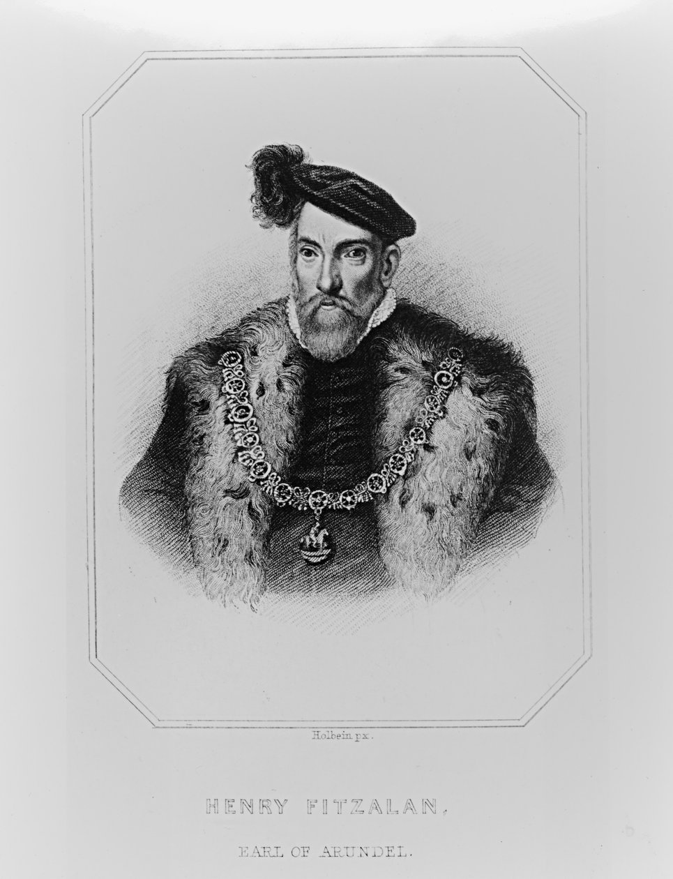 Portret van Henry Fitzalan, 12e Graaf van Arundel, uit 
