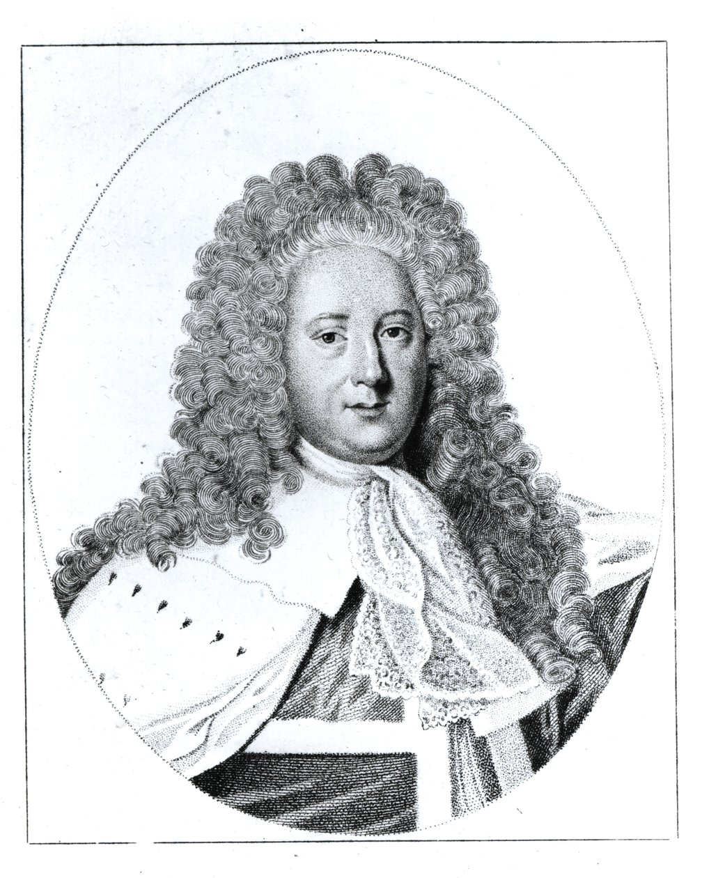 Portret van Henry St. John (1678-1751) 1e Burggraaf Bolingbroke door English School