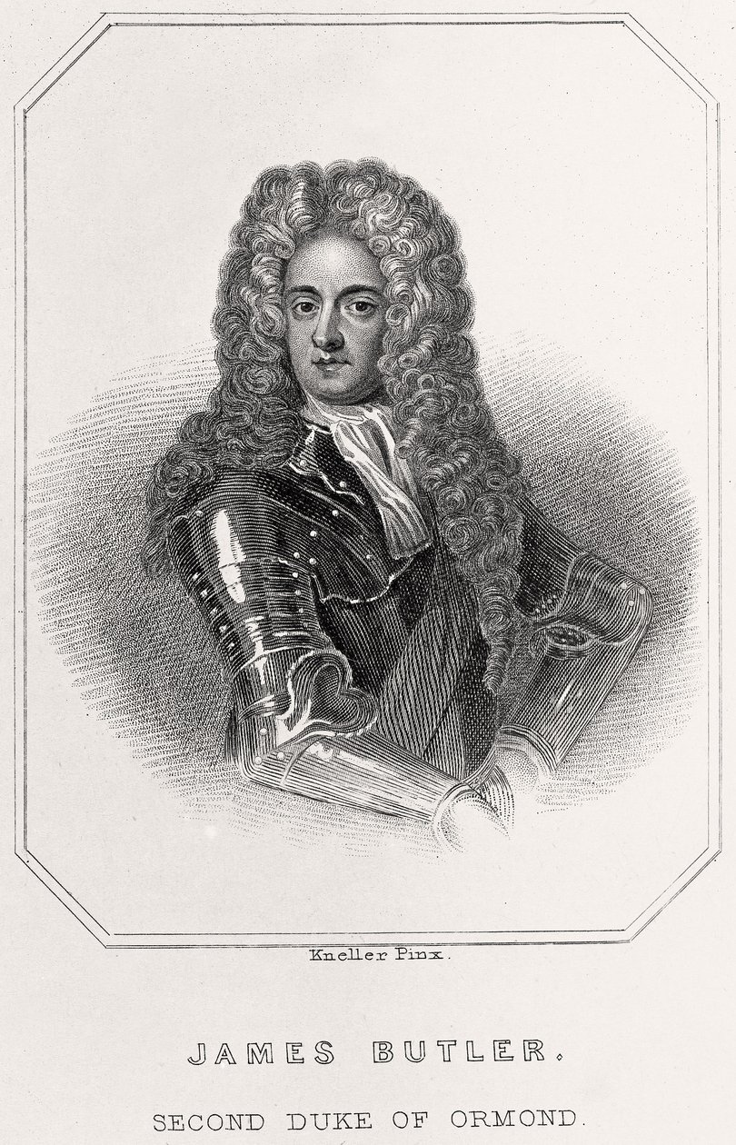 Portret van James Butler, tweede Hertog van Ormond door English School