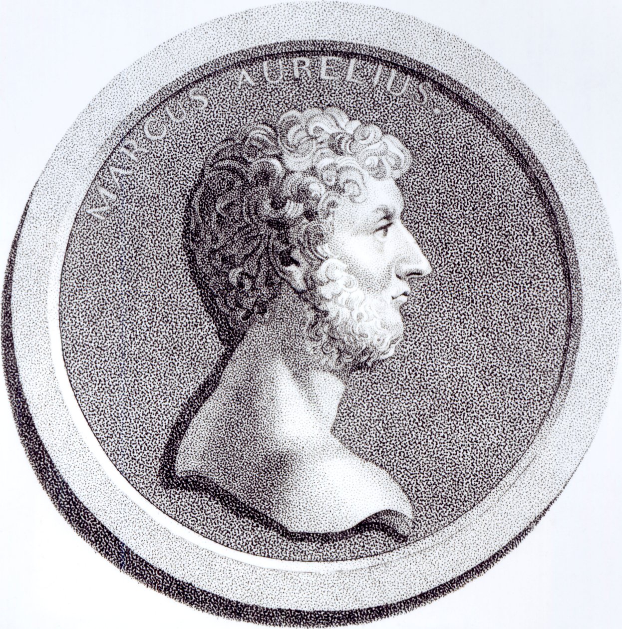 Portret van Marcus Aurelius, uit 