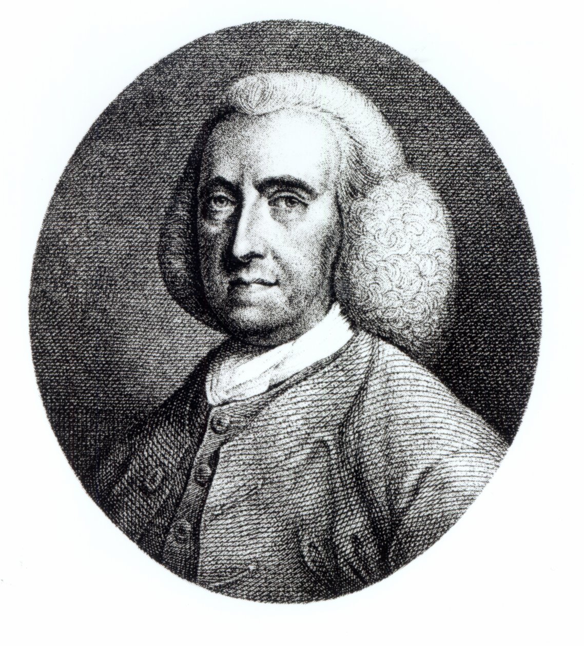 Portret van Peter Collinson (1694-1768) door English School