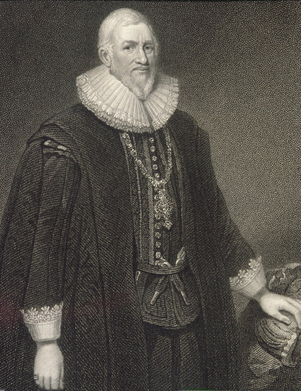 Portret van Sir Hugh Middleton, uit 