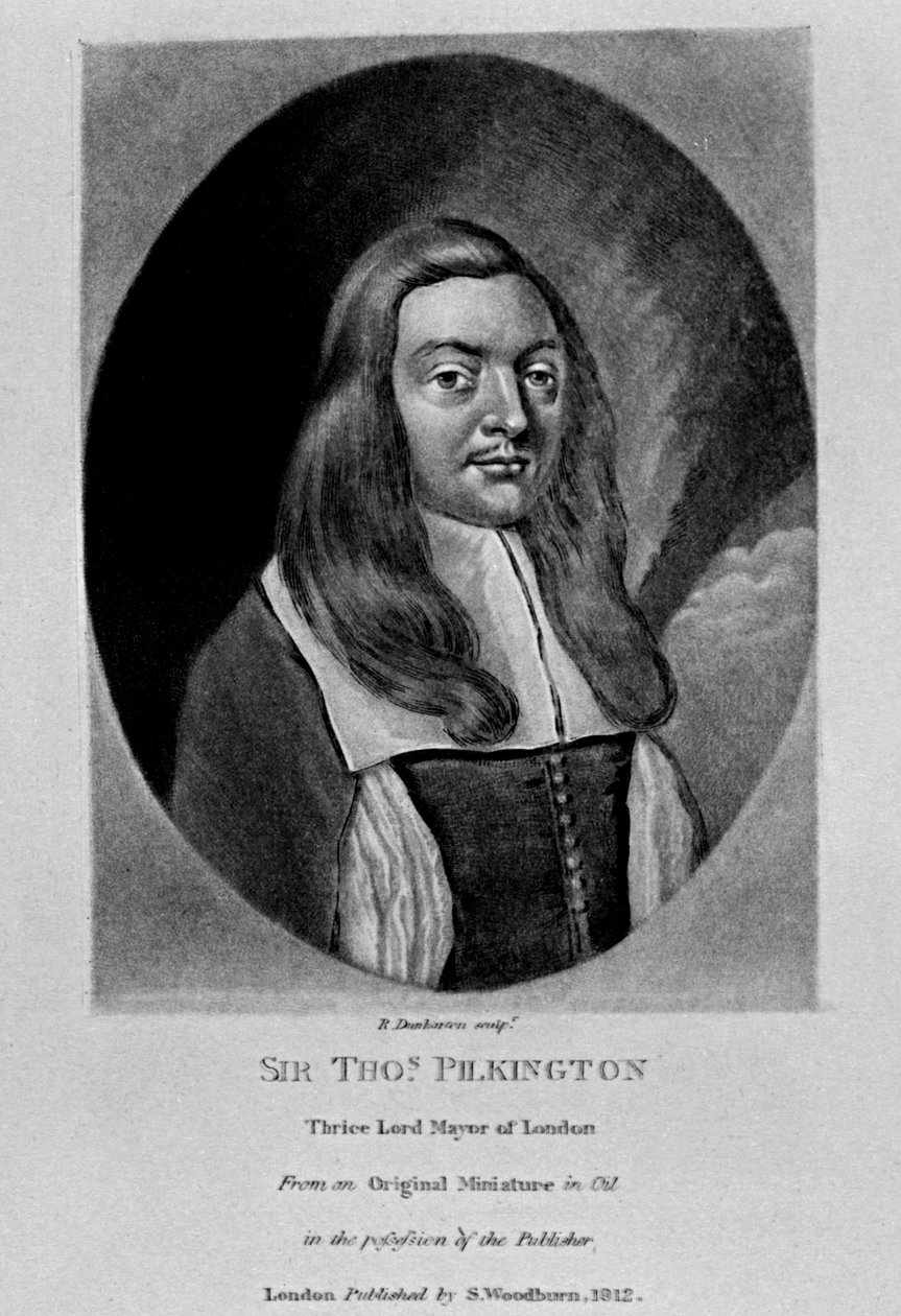 Portret van Sir Thomas Pilkington, uit 